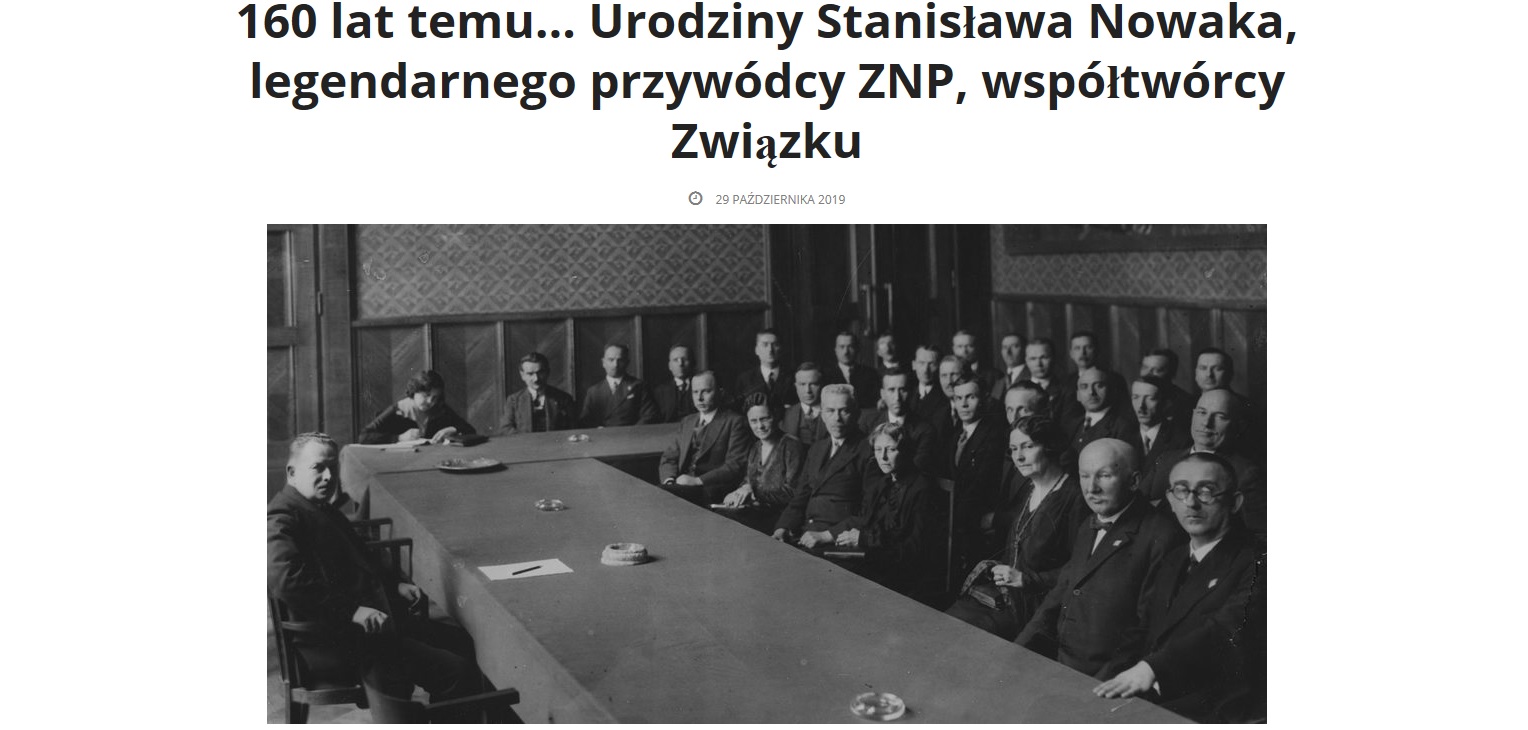 160 lat temu urodził się legendarny przywódca ZNP