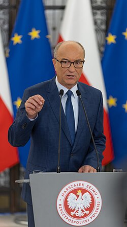 Obecny Marszałek Sejmu Rzeczypospolitej Polskiej